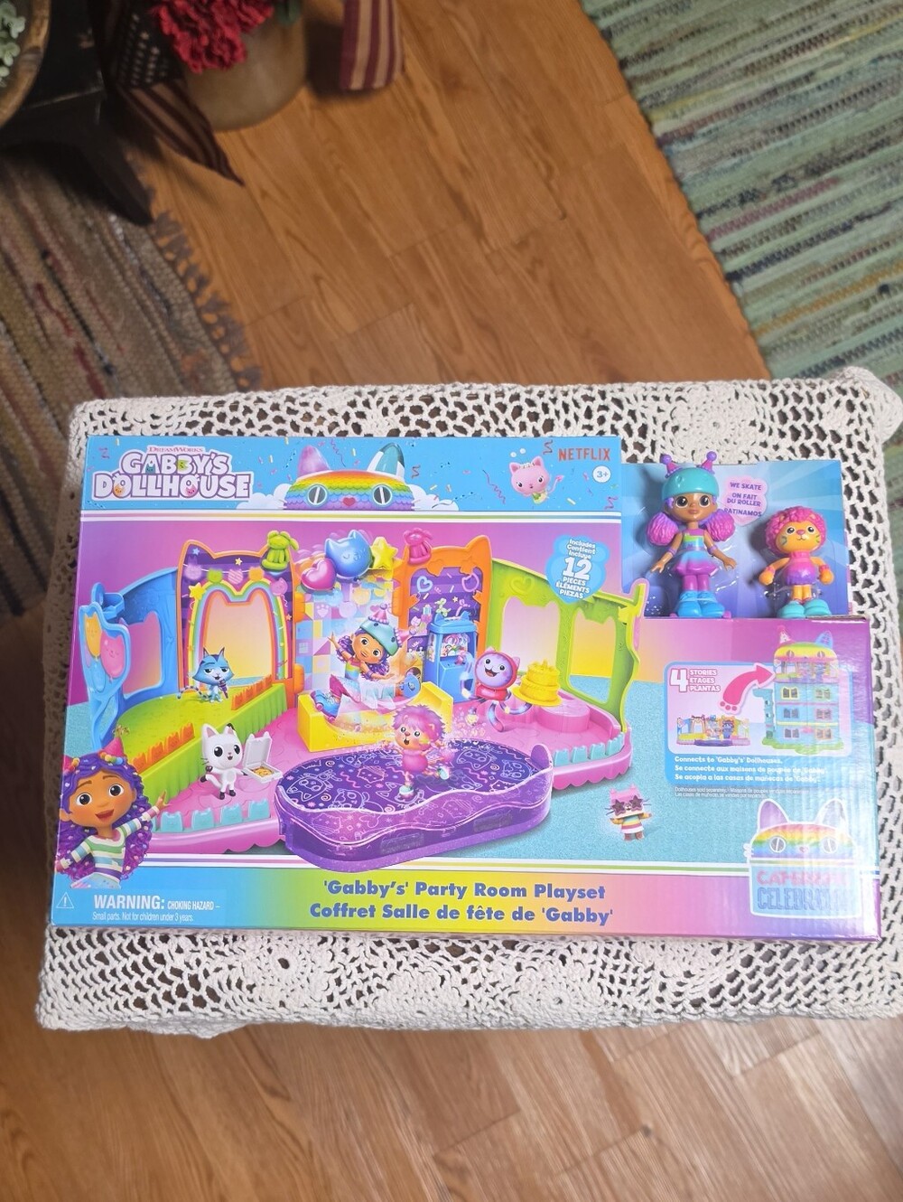 Gabby's Party Room Playset NIB - Pink & Purple